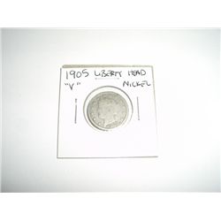 1905 Liberty Head "V" Nickel *PLEASE LOOK AT PICTURE TO DETERMINE GRADE*!!