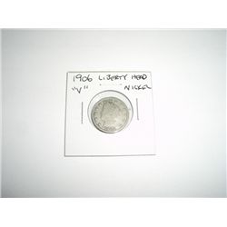 1906 Liberty Head "V" Nickel *PLEASE LOOK AT PICTURE TO DETERMINE GRADE*!!