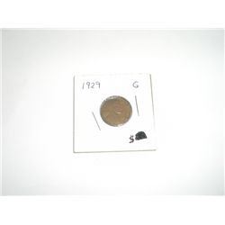 1929 Lincoln Cent Penny *GOOD GRADE*!!