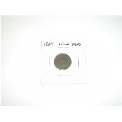 1864 Indian Head Penny *RARE KEY DATE - PLEASE LOOK AT PICTURE TO DETERMINE GRADE - NICE COIN*!!
