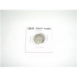 1868 Shield Nickel *PLEASE LOOK AT PICTURE TO DETERMINE GRADE - NICE COIN*!!