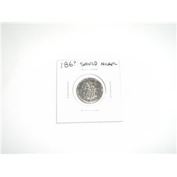 186? Shield Nickel *PLEASE LOOK AT PICTURE TO DETERMINE GRADE*!!