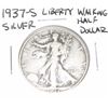 1937-S Liberty Walking SILVER Half Dollar *PLEASE LOOK AT PICTURE TO DETERMINE GRADE - NICE COIN*!!