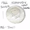 Image 1 : 1966 Kennedy SILVER Half Dollar *RARE TONED MS GRADE - PLEASE LOOK AT PICTURE TO DETERMINE GRADE - N