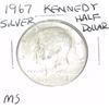 Image 1 : 1967 Kennedy SILVER Half Dollar *RARE MS GRADE - PLEASE LOOK AT PICTURE TO DETERMINE GRADE - NICE CO