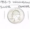 Image 1 : 1953-S Washington SILVER Quarter *PLEASE LOOK AT PICTURE TO DETERMINE GRADE - NICE COIN*!!