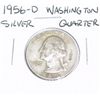 1956-D Washington SILVER Quarter *PLEASE LOOK AT PICTURE TO DETERMINE GRADE - NICE COIN*!!