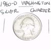 Image 1 : 1960-D Washington SILVER Quarter *PLEASE LOOK AT PICTURE TO DETERMINE GRADE - NICE COIN*!!