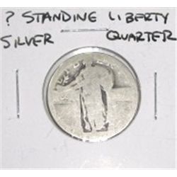 ? Standing Liberty Silver Quarter *PLEASE LOOK AT PICTURE TO DETERMINE GRADE - NICE COIN*!!