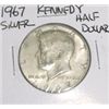1967 Kennedy Silver Half Dollar *PLEASE LOOK AT PICTURE TO DETERMINE GRADE - NICE COIN*!!