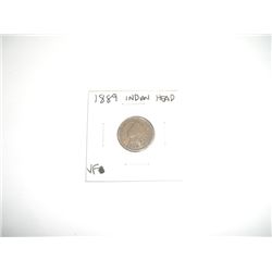 1889 Indian Head Penny RARE KEY DATE *VERY FINE GRADE - NICE COIN*!!