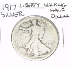 1917 Liberty Walking SILVER Half Dollar *PLEASE LOOK AT PICTURE TO DETERMINE GRADE - NICE COIN*!!