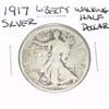 Image 1 : 1917 Liberty Walking SILVER Half Dollar *PLEASE LOOK AT PICTURE TO DETERMINE GRADE - NICE COIN*!!
