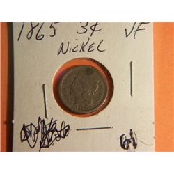 1865 3 CENT NICKEL