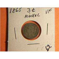 1865 3 CENT NICKEL
