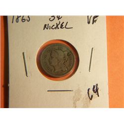 1865 3 CENT NICKEL