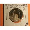 Image 1 : 1986 S STATUE OF LIBERTY 1/2 DOLLAR