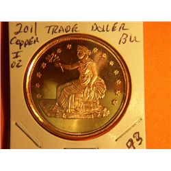2011 TRADE DOLLAR