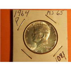 1964 P KENNEDY 1/2 DOLLAR SILVER