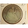 Image 2 : 1877 CC SITTING LIBERTY 1/2 DOLLAR