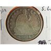 Image 2 : 1854 O SITTING LIBERTY 1/2 DOLLAR