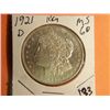 Image 1 : 1921 D MORGAN DOLLAR