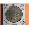 Image 1 : 1921 D MORGAN DOLLAR