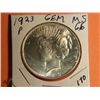 Image 1 : 1923 P PEACE DOLLAR