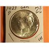 Image 1 : 1923 P PEACE DOLLAR