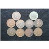 Image 1 : Indian Head Penny, Various Dates & Conditions, Lot of 10