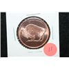Image 1 : 2011 Buffalo Copper Round, .999 Fine 1/4 Oz.