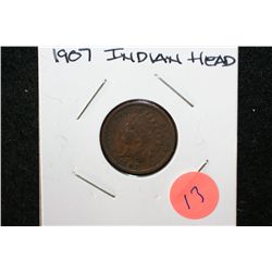 1907 Indian Head Penny