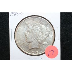 1923-S Peace $1