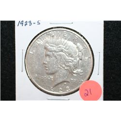 1923-S Peace $1