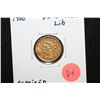 Image 1 : 1900 Liberty $2 1/2 Gold Coin, Repaired