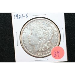 1921-S Silver Morgan $1