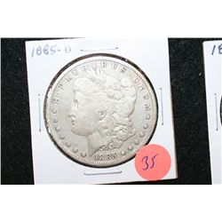 1885-O Silver Morgan $1