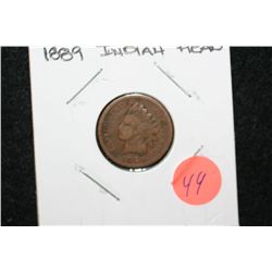 1889 Indian Head Penny