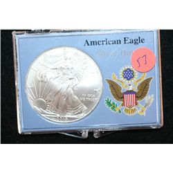 2010 Silver Eagle $1, "American Eagle Silver Dollar"