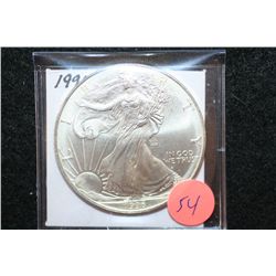 1996 Silver Eagle $1