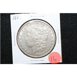 1882 Silver Morgan $1