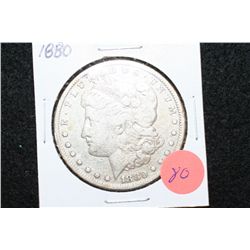 1880 Silver Morgan $1