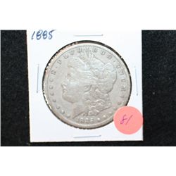 1885 Silver Morgan $1
