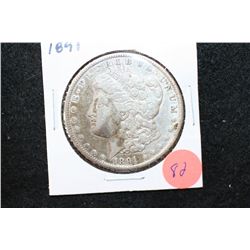 1891 Silver Morgan $1