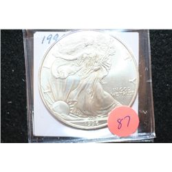 1996 Silver Eagle $1
