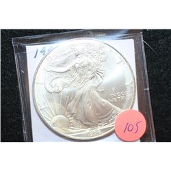 1996 Silver Eagle $1