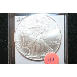 2010 Silver Eagle $1
