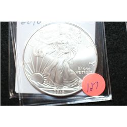 2010 Silver Eagle $1