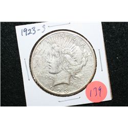 1923-S Peace $1