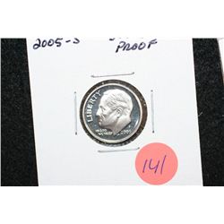 2005-S Roosevelt Dime, Silver Proof
